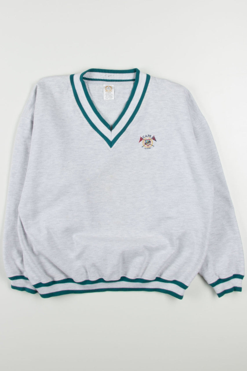 Vintage Cape Cod V Neck Sweatshirt