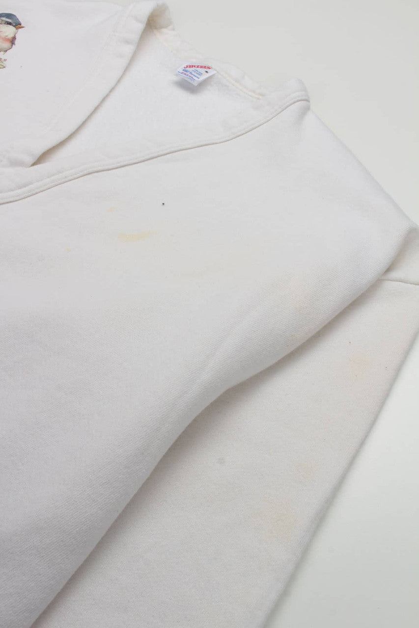 Bird & Flower Detail Florida Cardigan