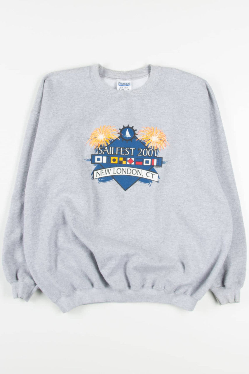 Sailfest 2001 New London CT Sweatshirt