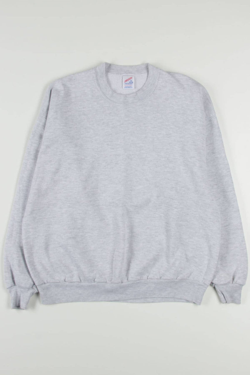 Blank Grey Jerzees Sweatshirt