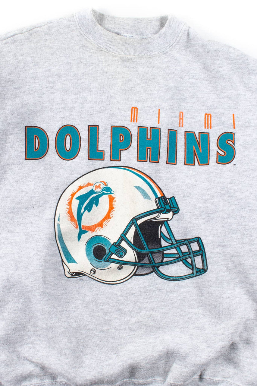 Vintage Miami Dolphins Helmet Sweatshirt