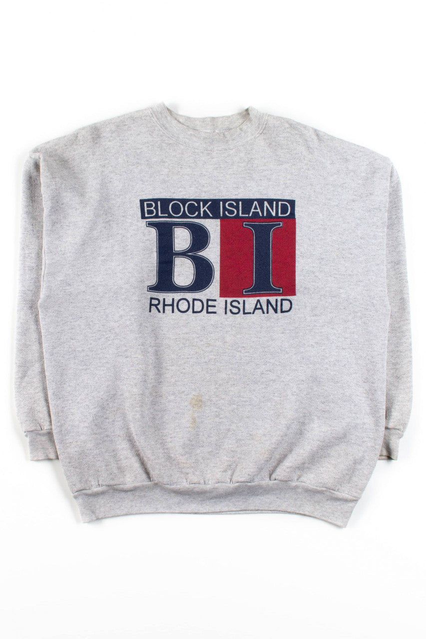 Block Island Rhode Island Vintage Sweatshirt