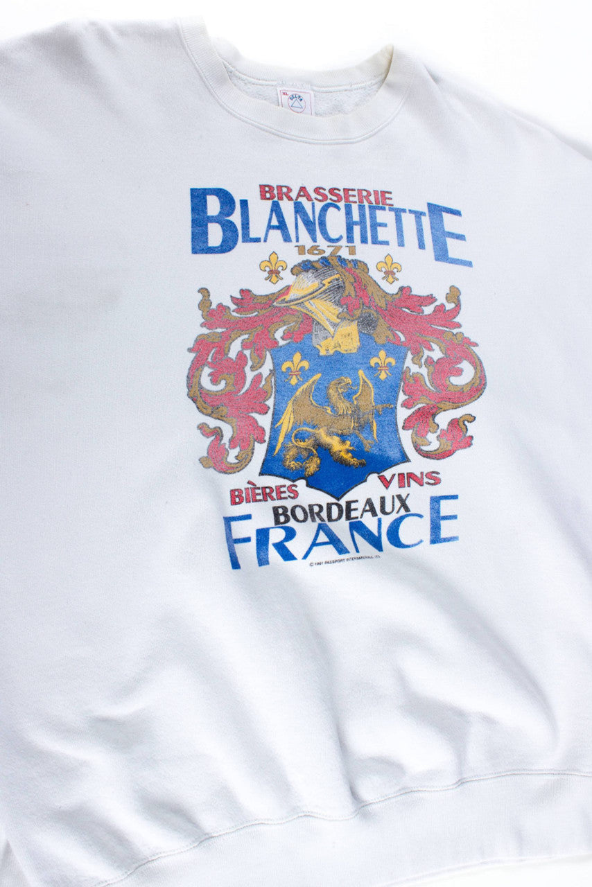 Vintage Brasserie Blanchette Sweatshirt
