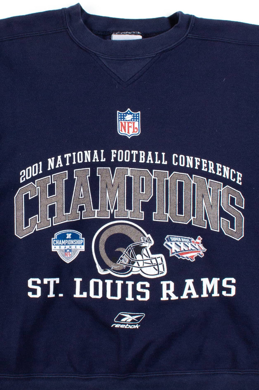 Vintage St. Louis Rams NFC Champions Sweatshirt