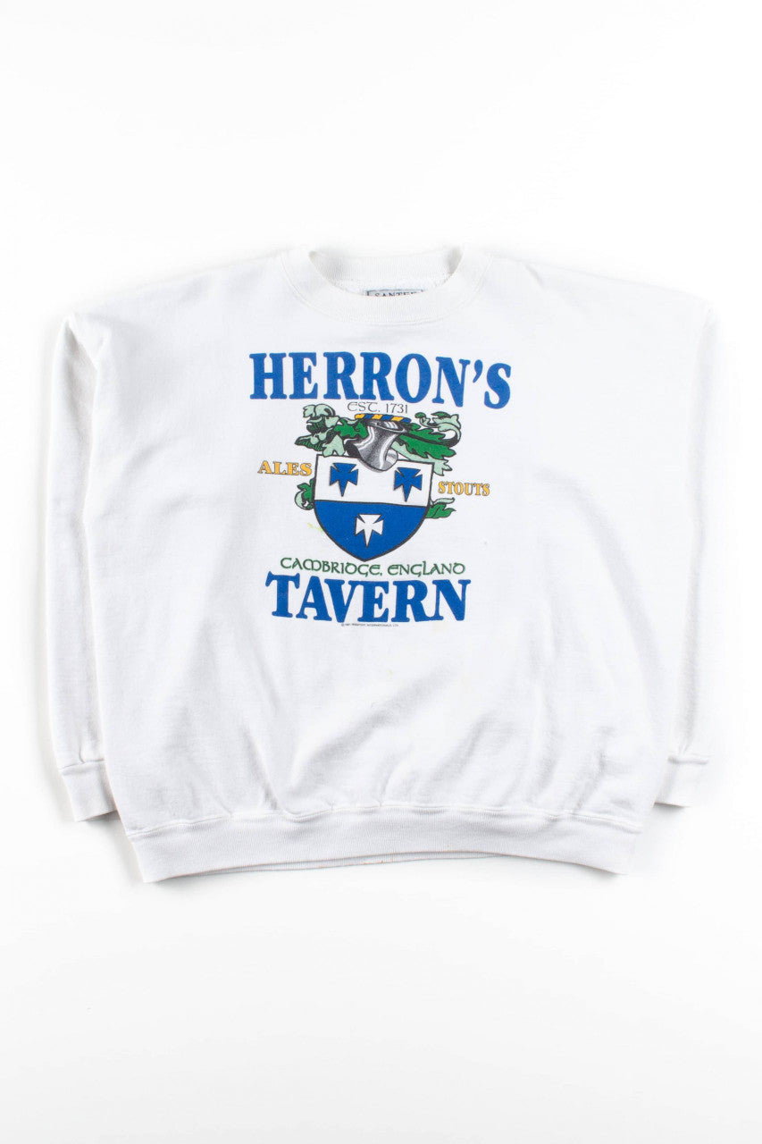 Herron's Tavern Vintage Sweatshirt (1991)