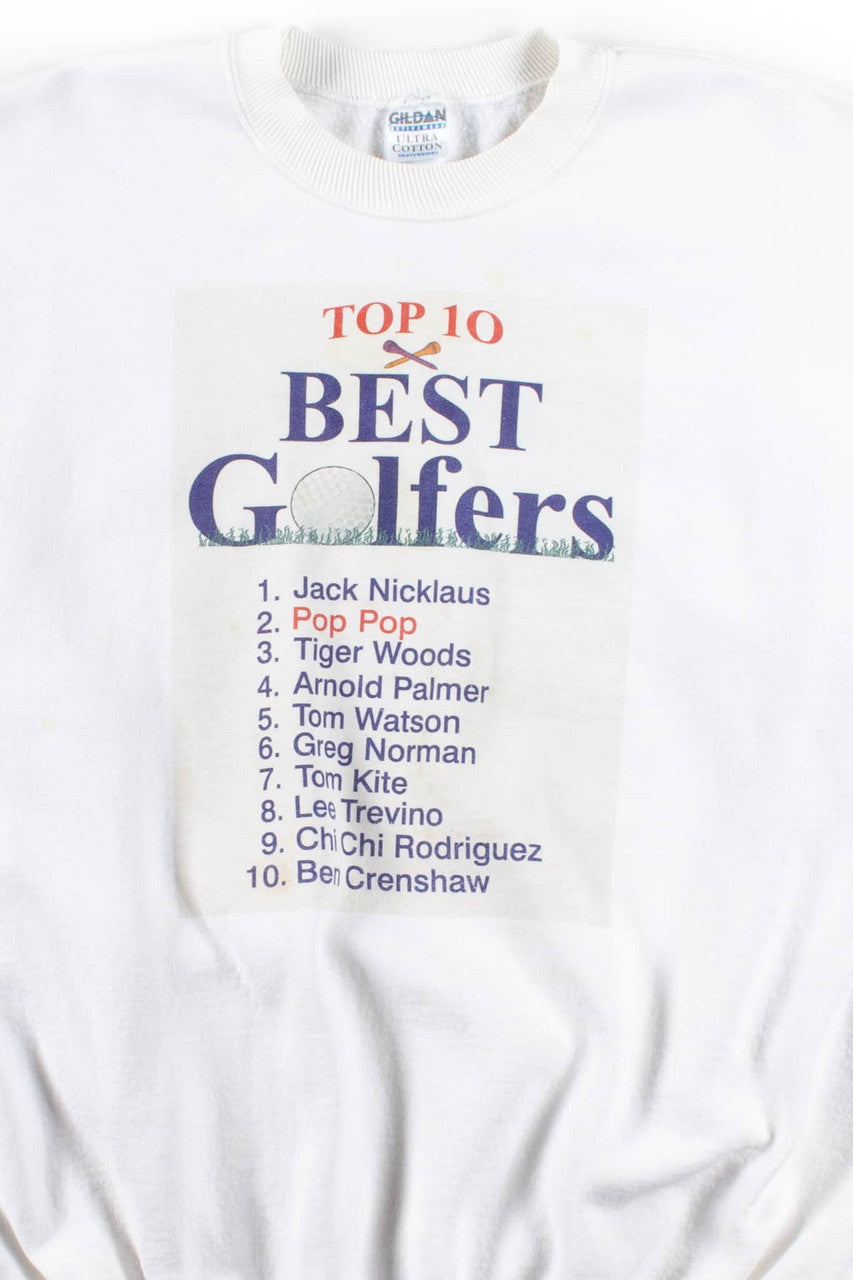 Top 10 Best Golfers Sweatshirt