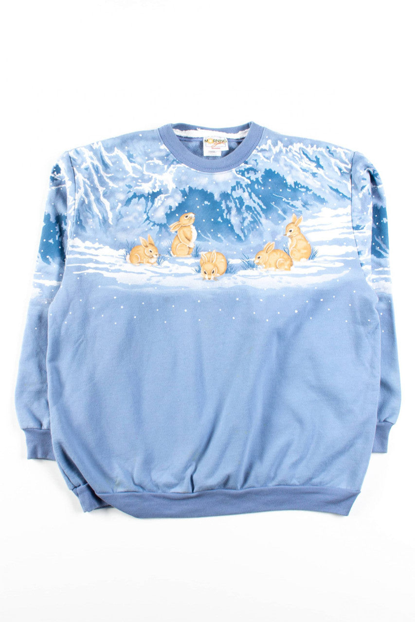 Vintage Snow Bunnies Sweatshirt