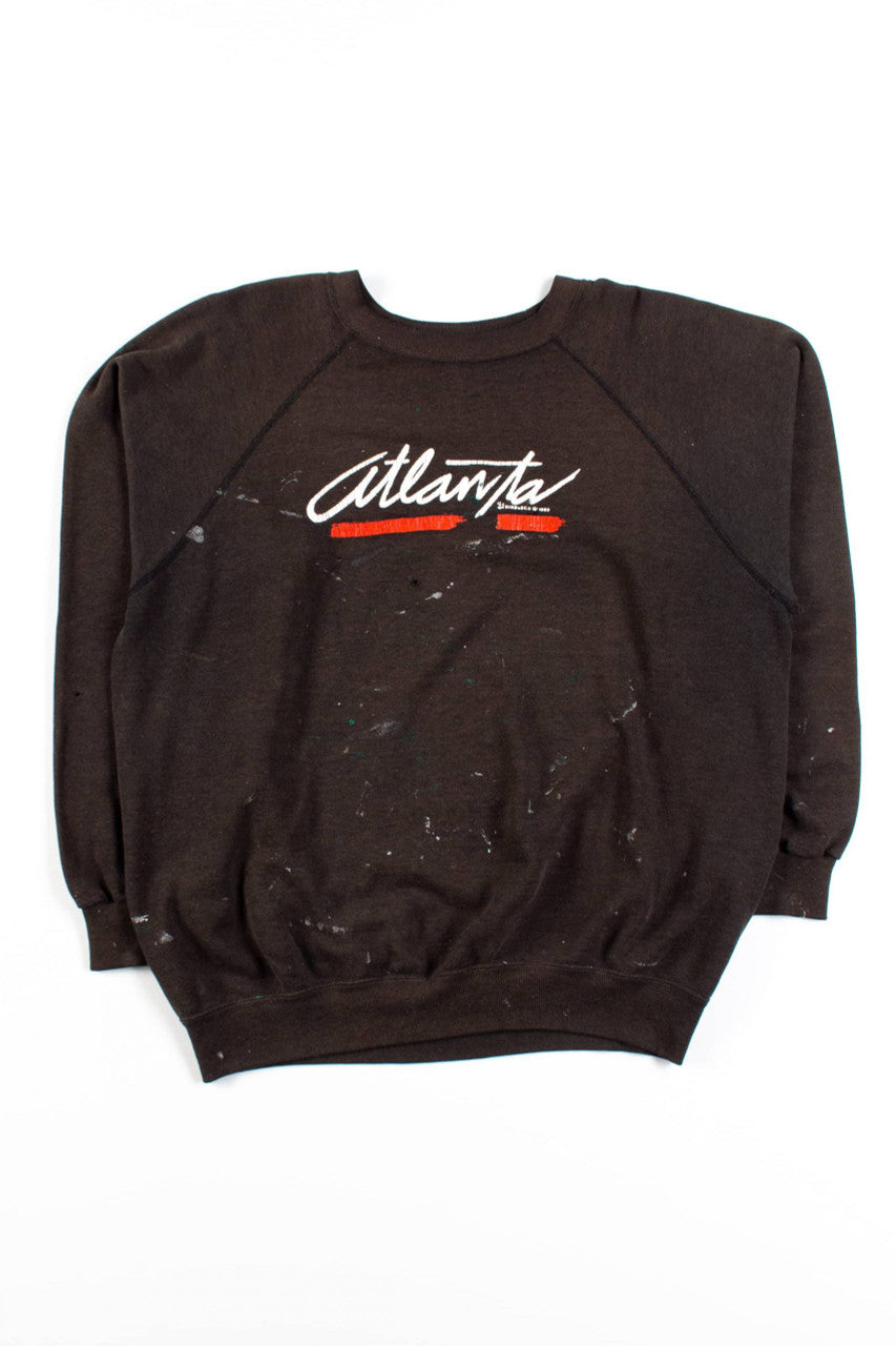 Vintage Distressed Atlanta Sweatshirt (1983)