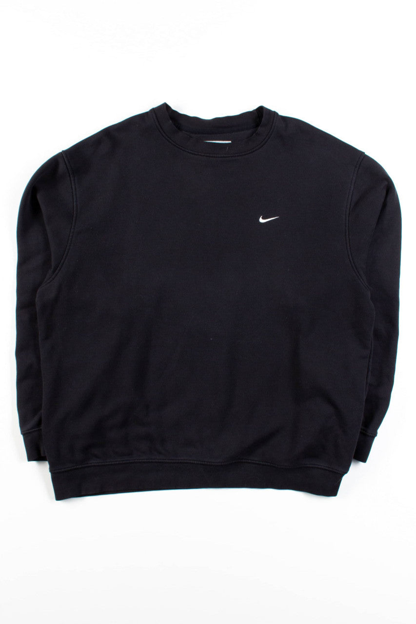Plain Black Nike Sweatshirt