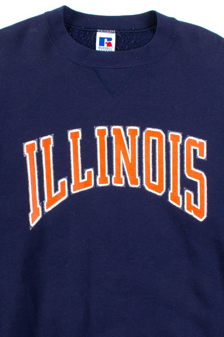 Vintage Illinois Sweatshirt 1