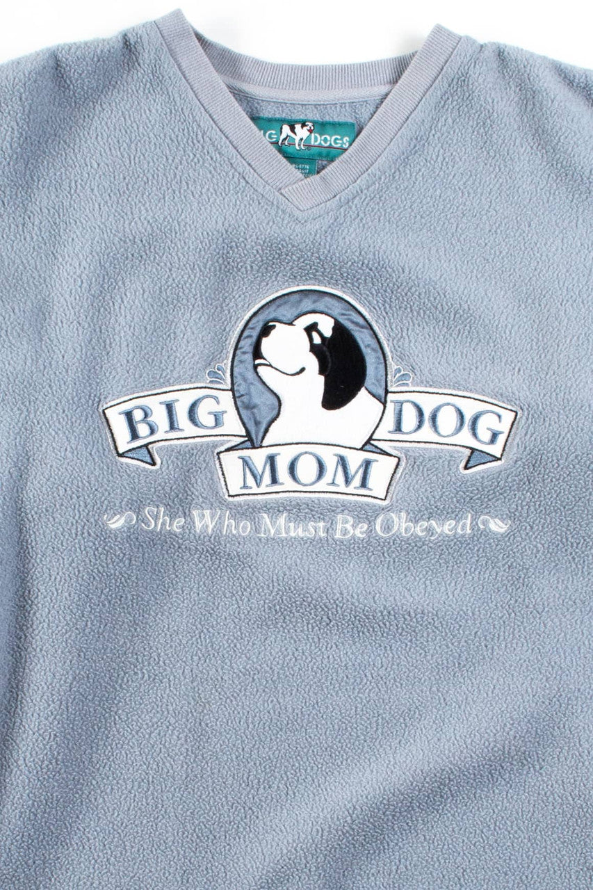 Vintage Big Dog Mom Fleece Sweatshirt