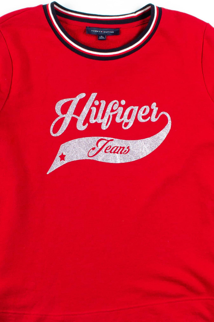 Tommy Jeans Glitter Logo Sweatshirt