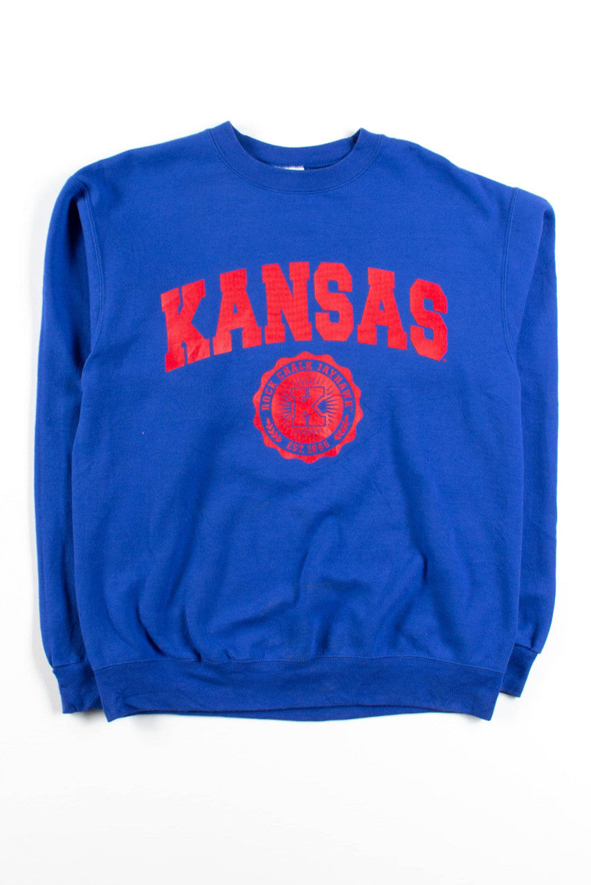 Kansas Rock Chalk Jayhawk Sweatshirt