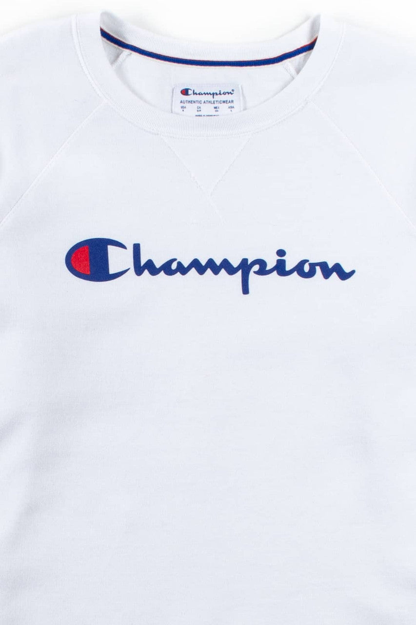 White Champion Sweatshirt