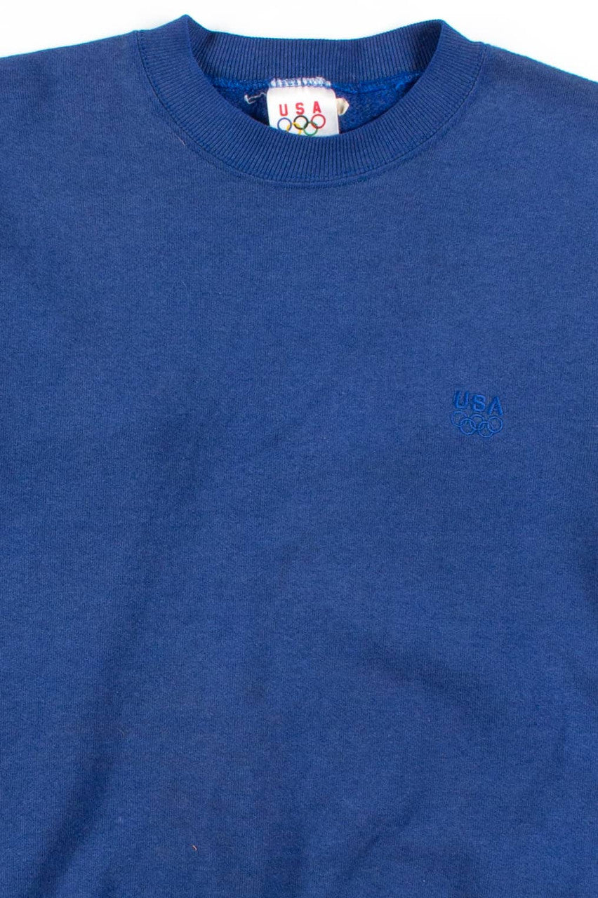 Vintage Blue USA Olympic Sweatshirt