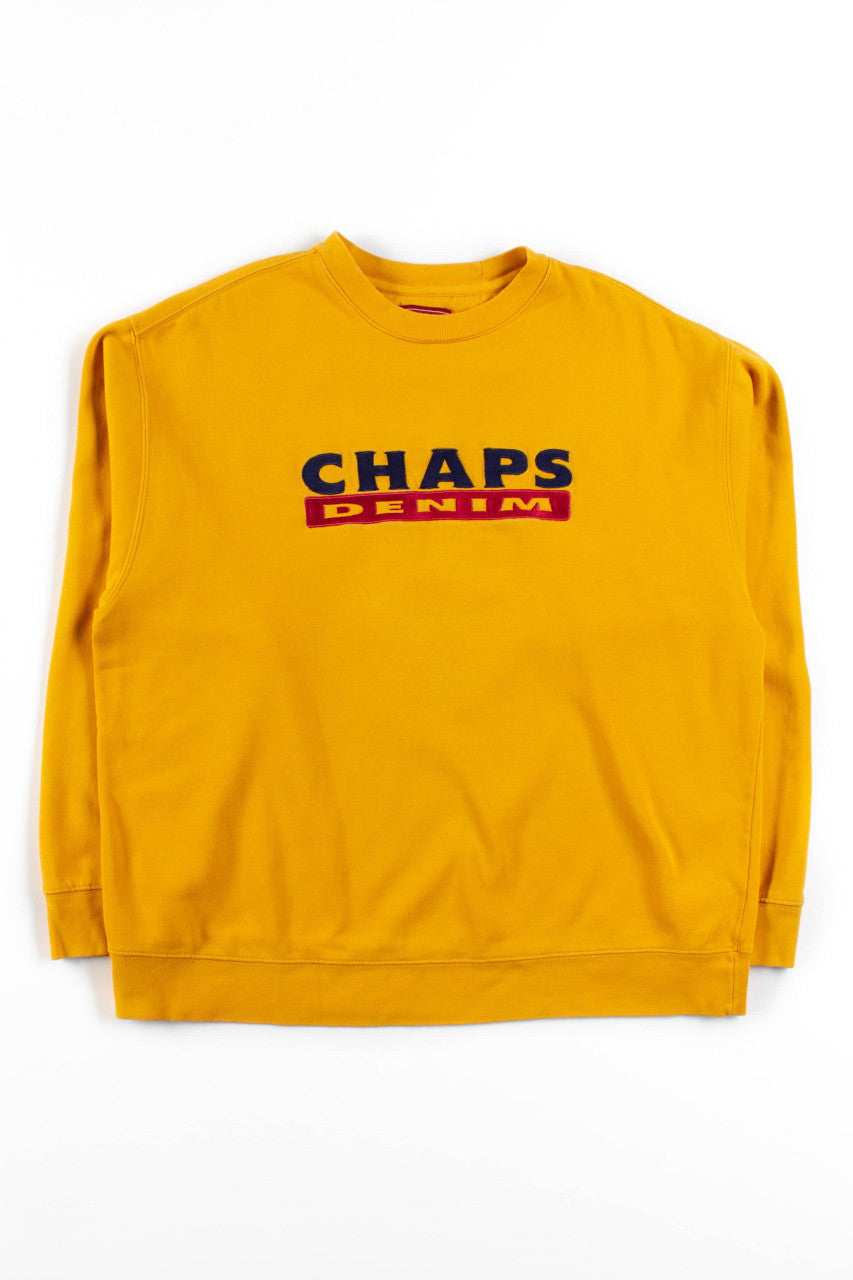 Vintage Chaps Denim Sweatshirt