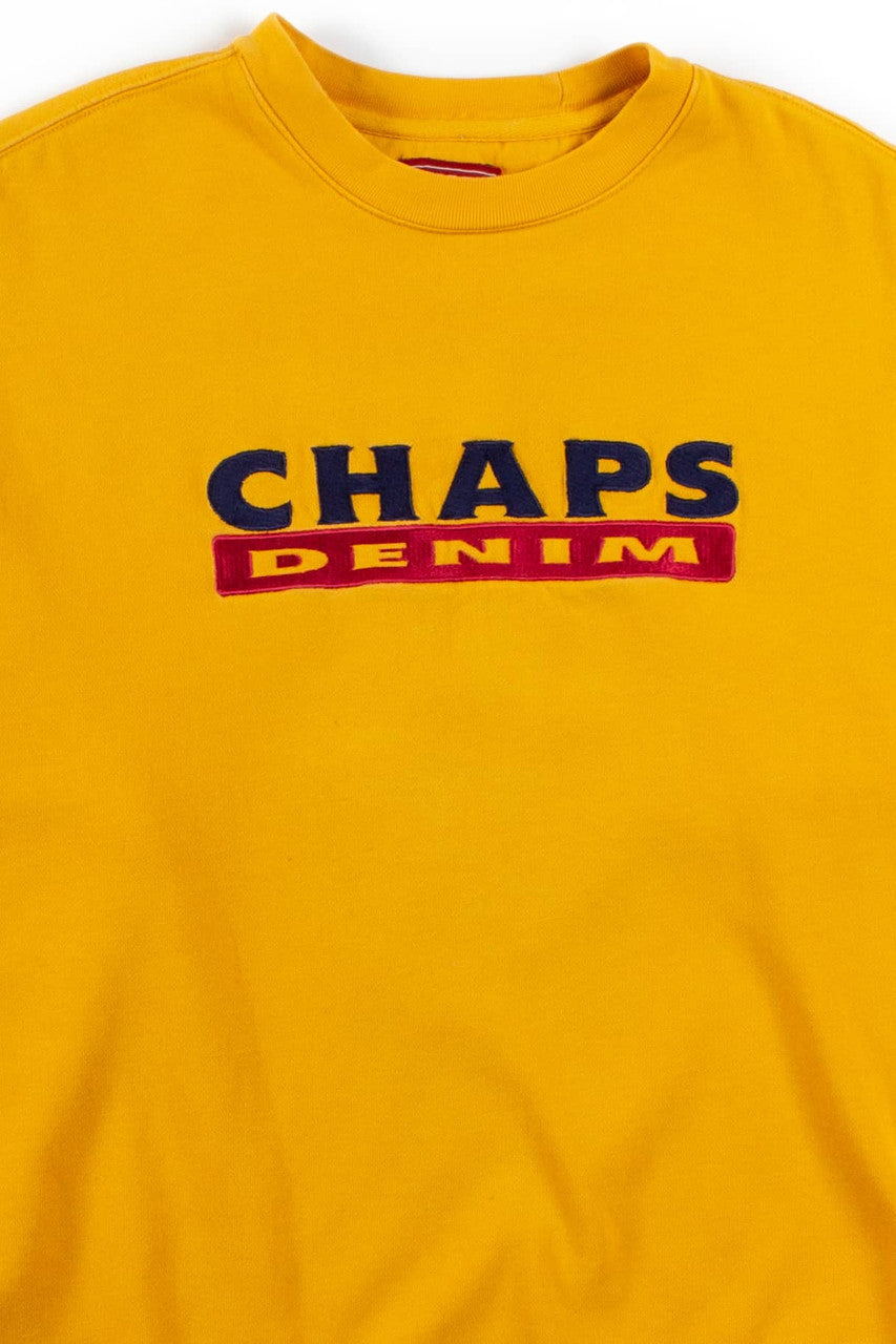 Vintage Chaps Denim Sweatshirt