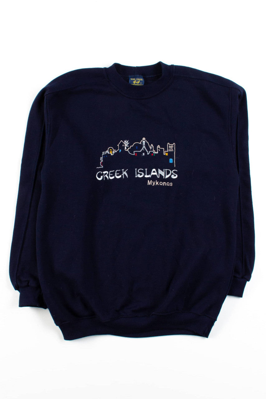 Mykonos Greek Islands Sweatshirt