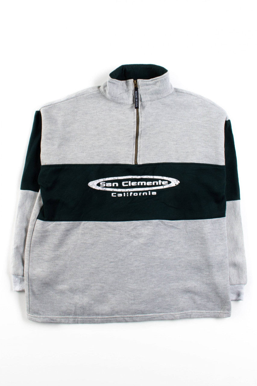 Vintage San Clemente Quarter Zip Sweatshirt