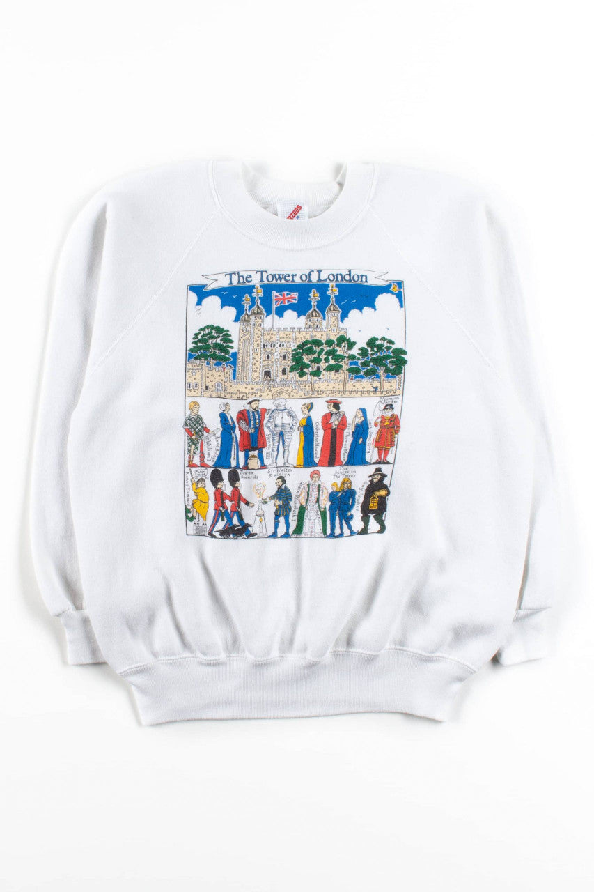 Vintage Tower Of London Sweatshirt