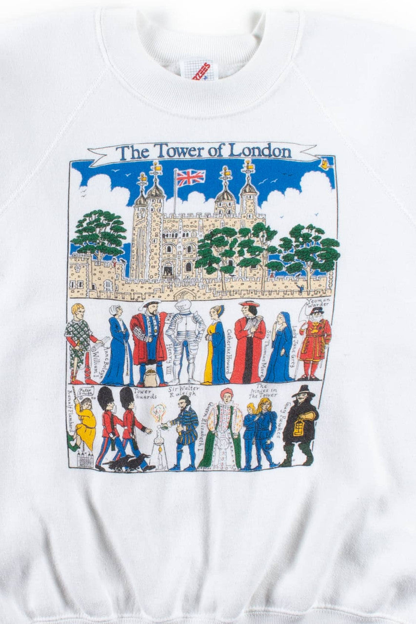 Vintage Tower Of London Sweatshirt