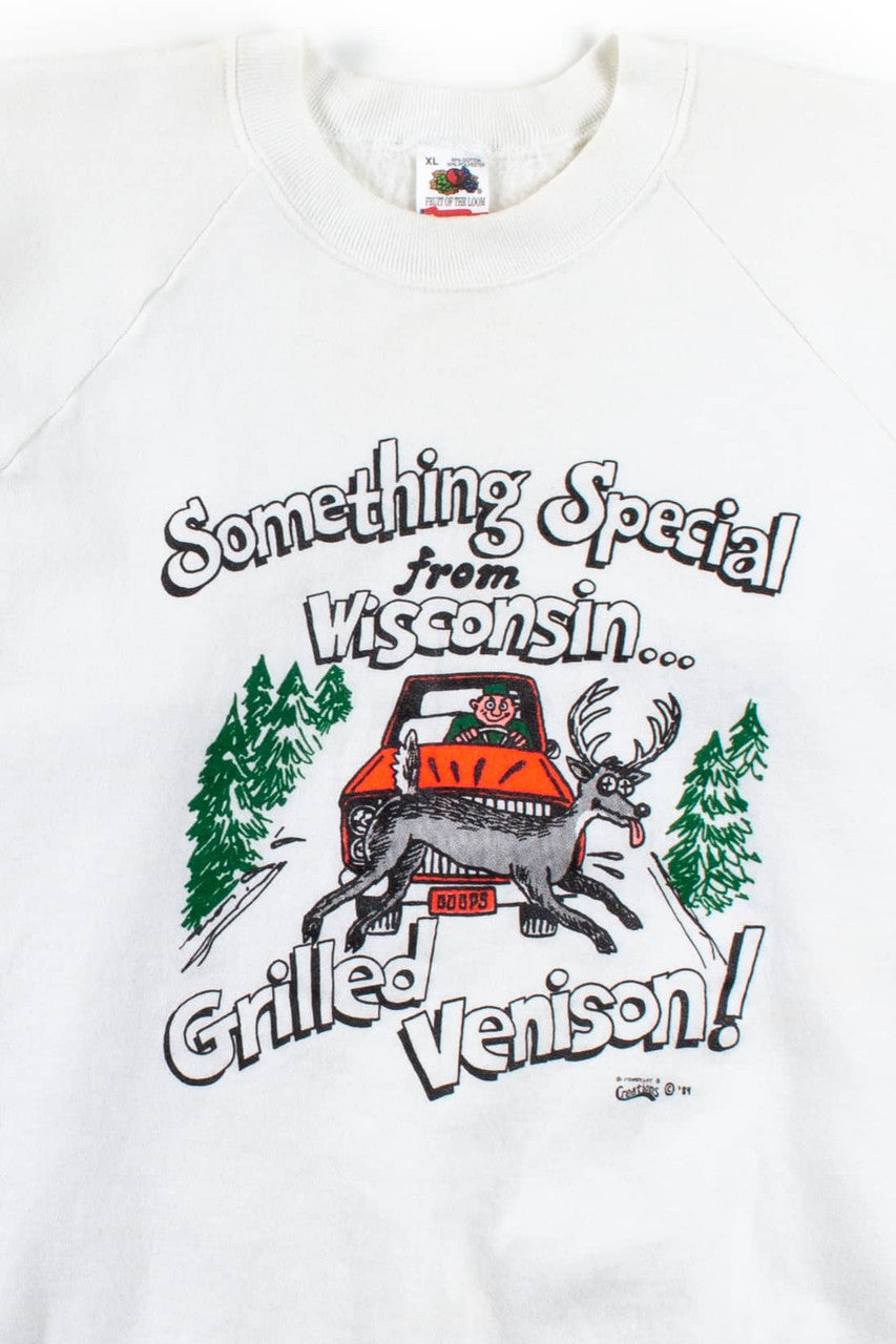 Vintage Grilled Venison Sweatshirt (1989)