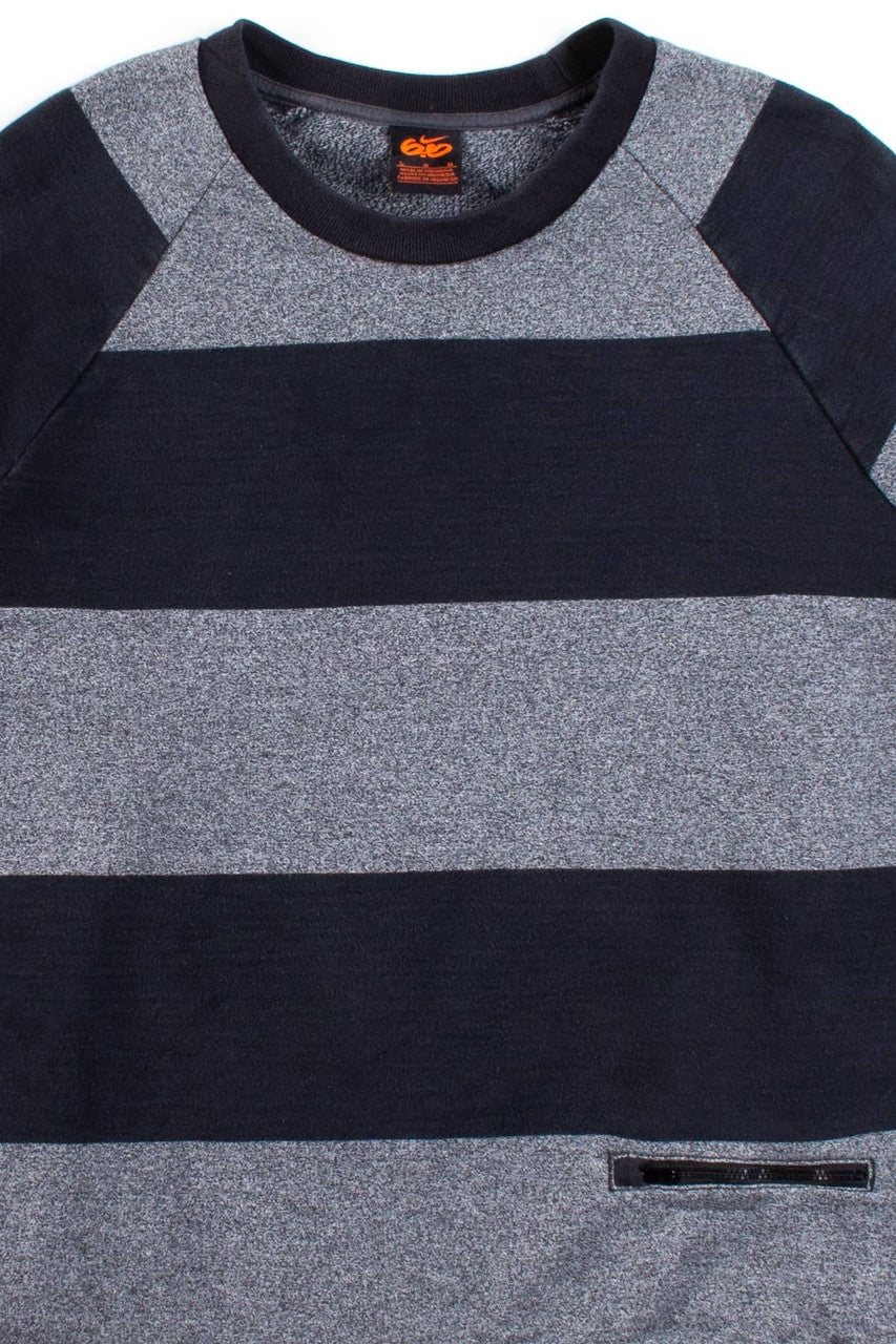 Nike Striped Zip Pocket Sweatshirt