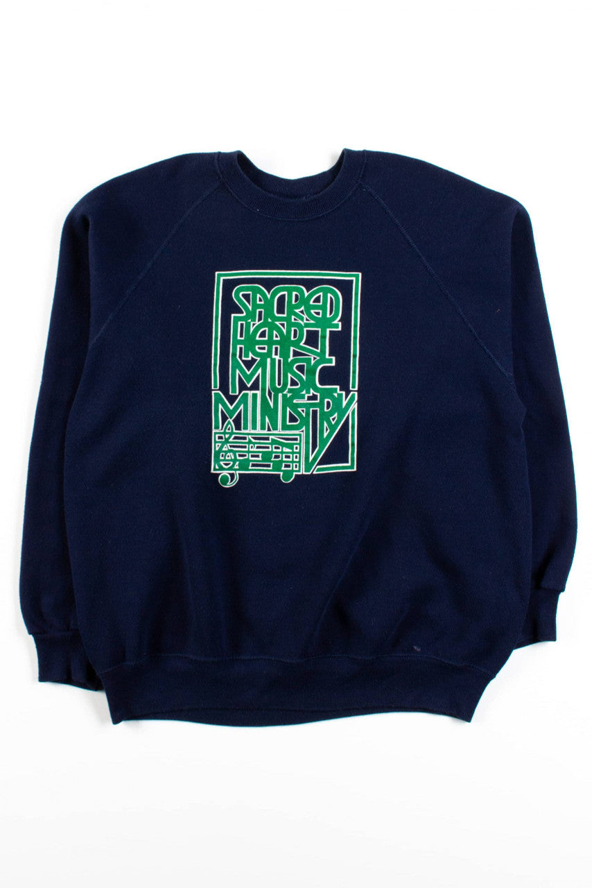 Vintage Sacred Heart Music Ministry Sweatshirt