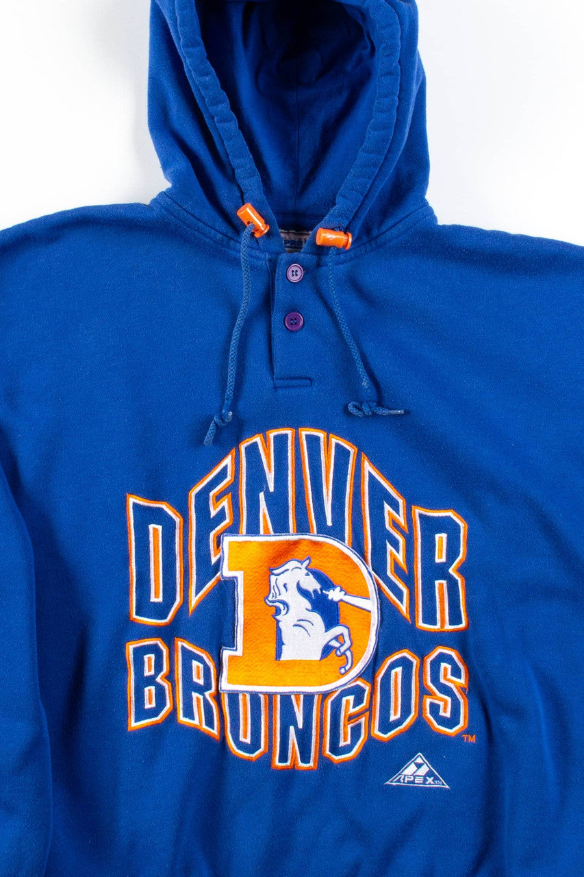 Vintage Denver Broncos Hoodie (1990s)