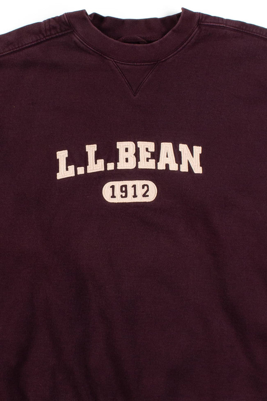 Vintage Brown L.L. Bean 1912 Sweatshirt