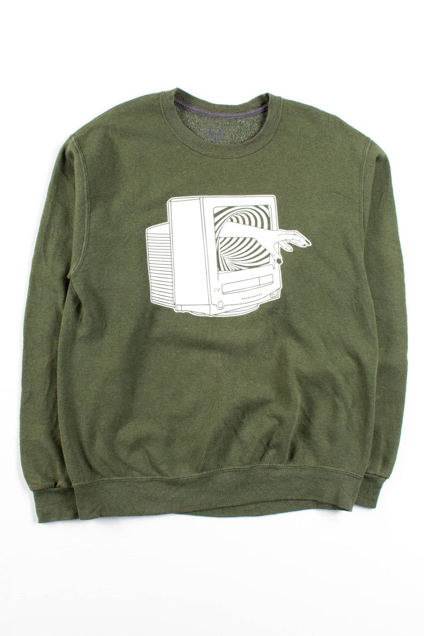 Ragstock Original Screen Print Videodrome Sweatshirt (M) 5