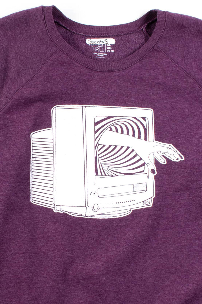 Ragstock Original Screen Print Videodrome Sweatshirt (XL) 6