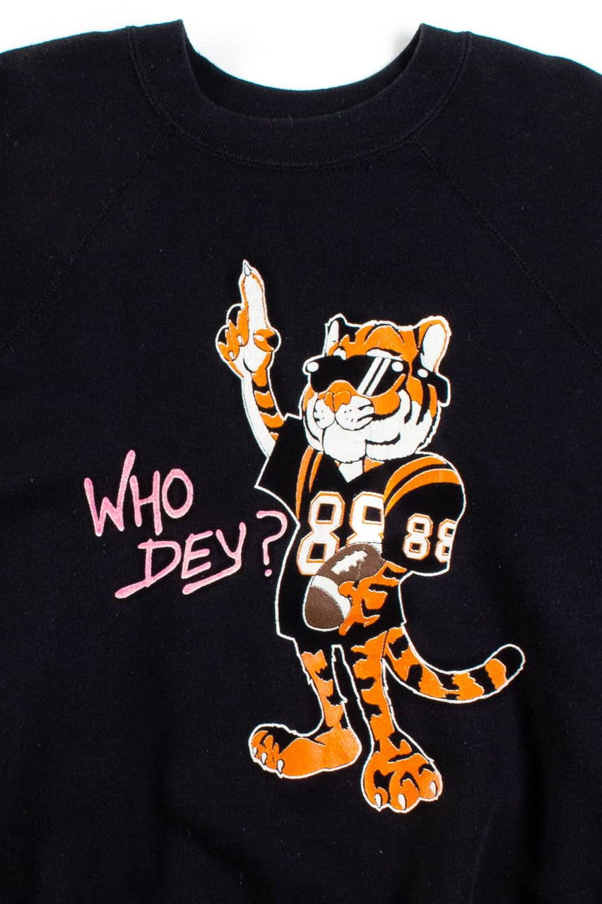 Vintage Bengals Who Dey? Sweatshirt (1980s)