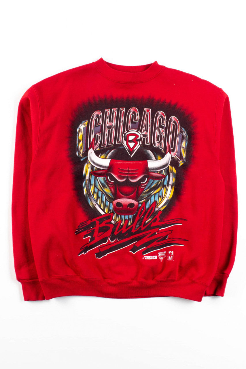 Vintage Chicago Bulls Shield Sweatshirt (1990s)