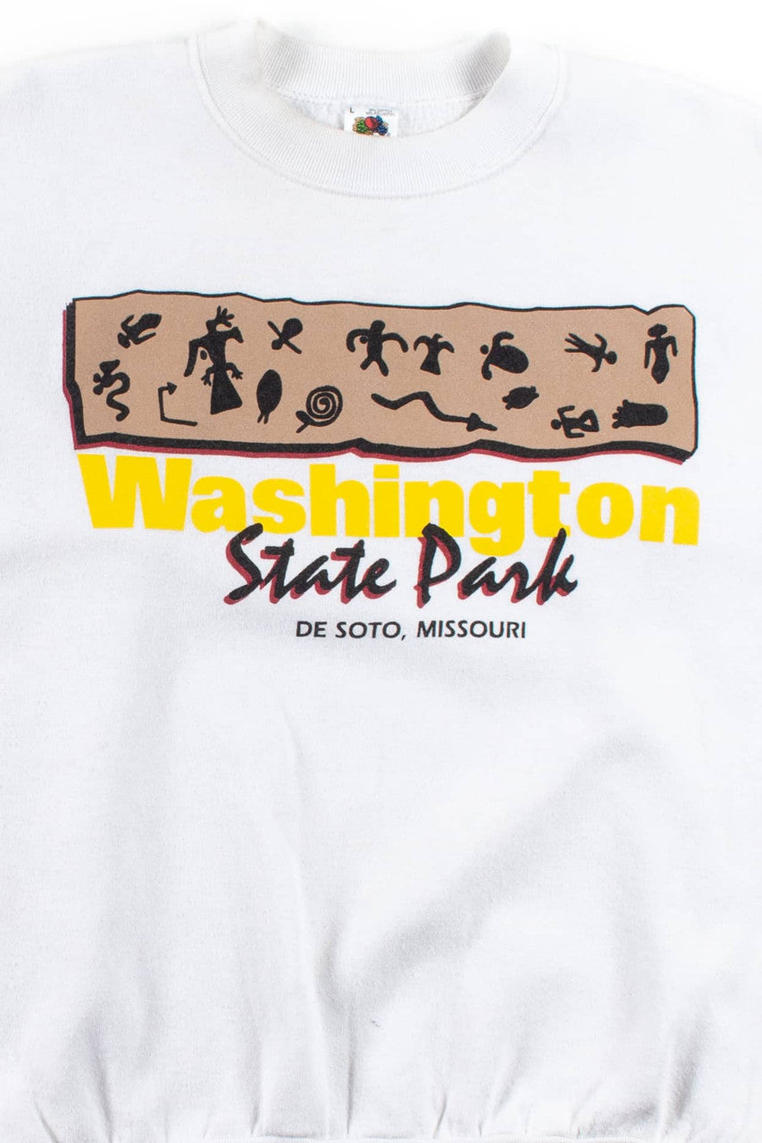 Washington State Park Vintage Sweatshirt
