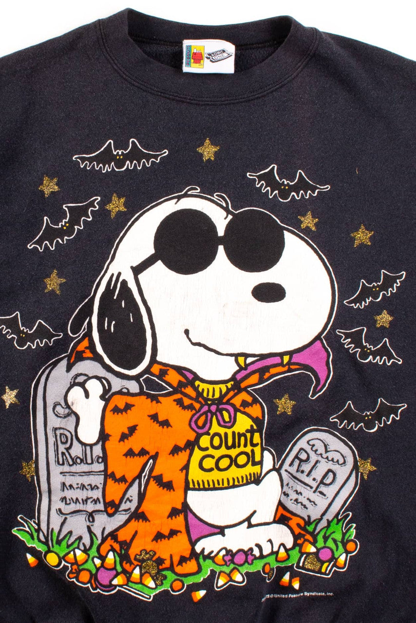 Vintage Snoopy Count Cool Sweatshirt