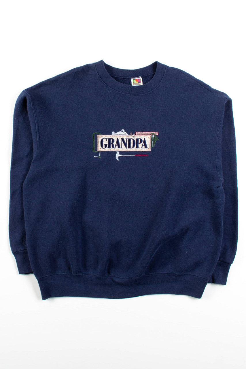 Vintage Grandpa Tools Sweatshirt