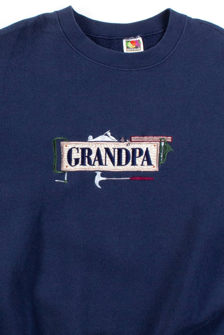 Vintage Grandpa Tools Sweatshirt