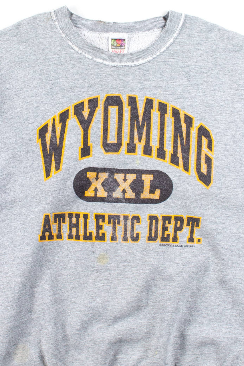 Vintage Wyoming Athletic Dept. Sweatshirt