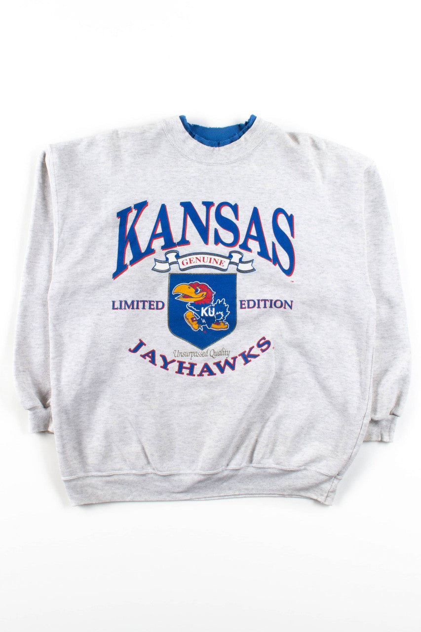 Vintage Kansas University Jayhawks Sweatshirt