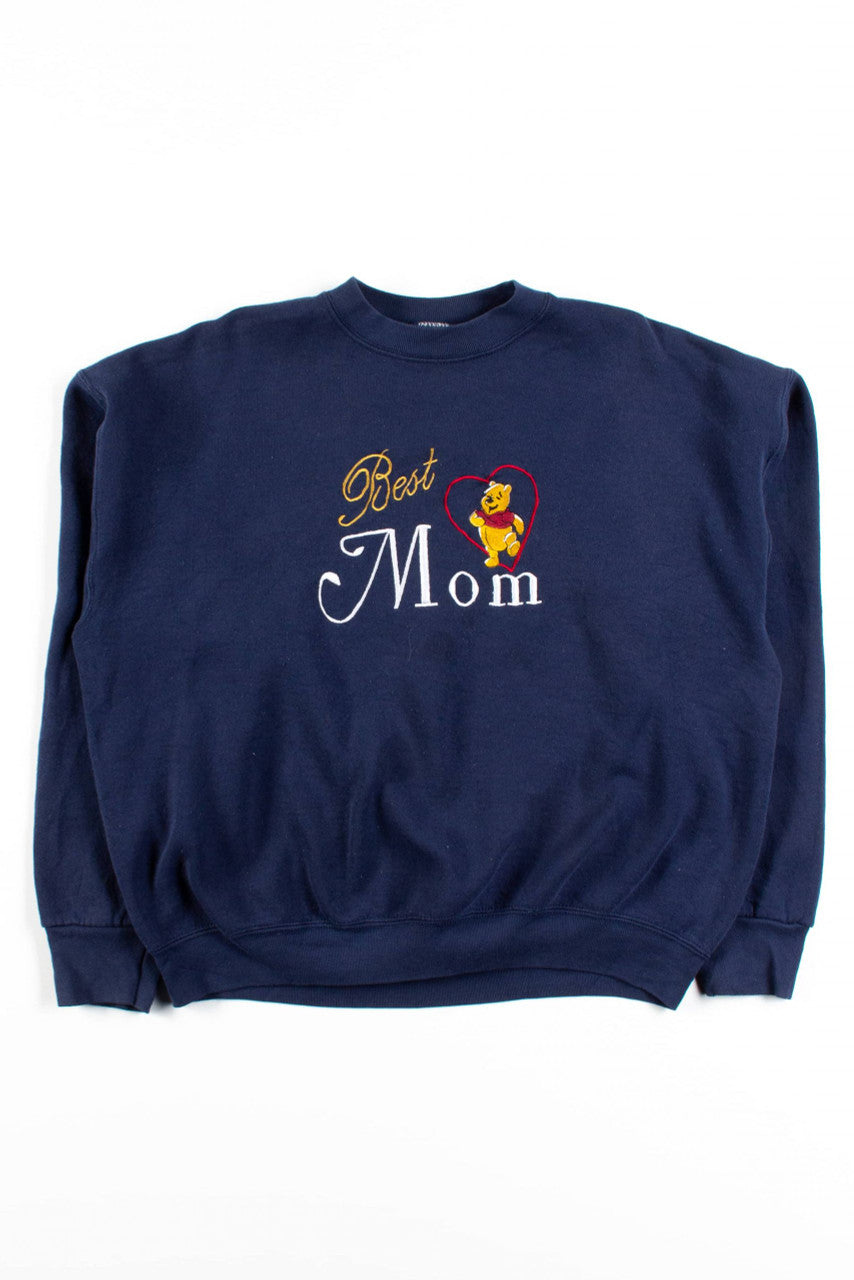 Vintage Winnie The Pooh Best Mom Sweatshirt