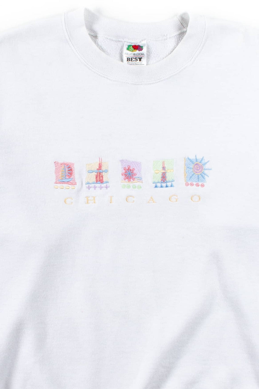 Vintage Pastel Chicago Sweatshirt
