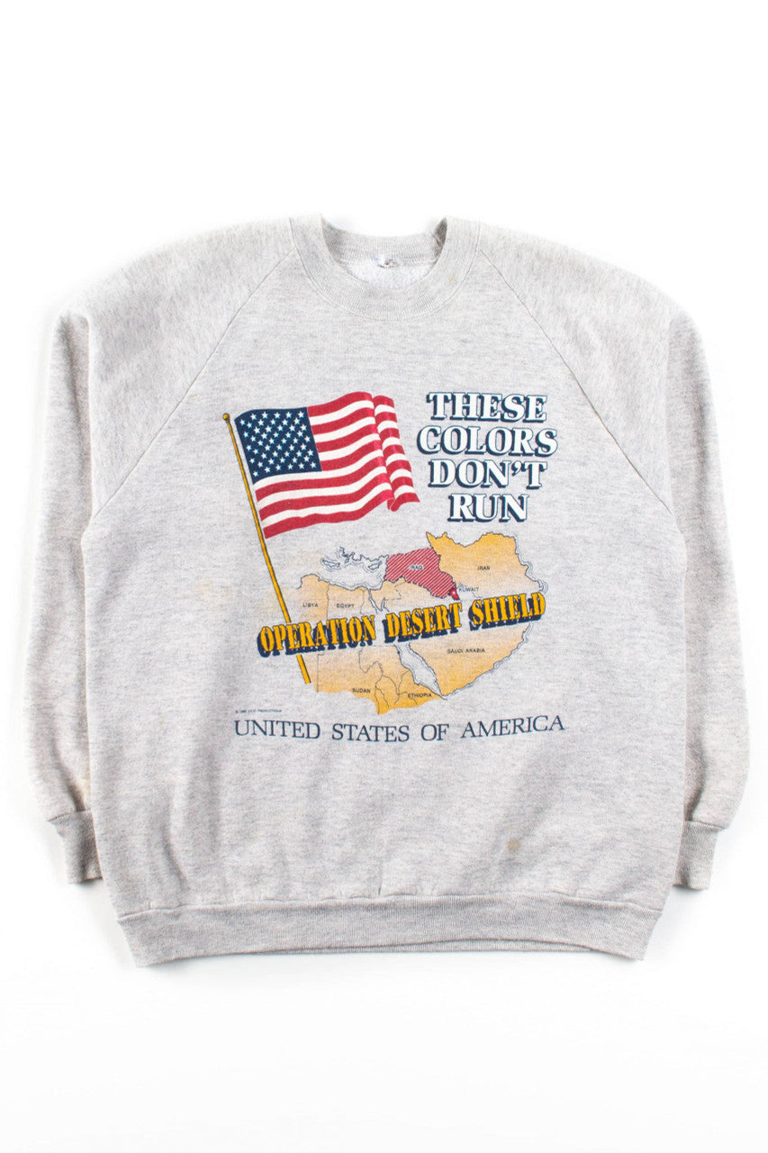 Vintage Operation Desert Shield Sweatshirt (1990)