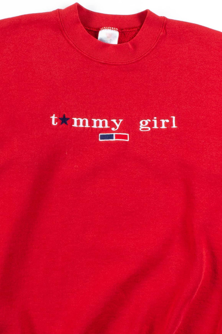 Vintage Bootleg Tommy Girl Sweatshirt 1