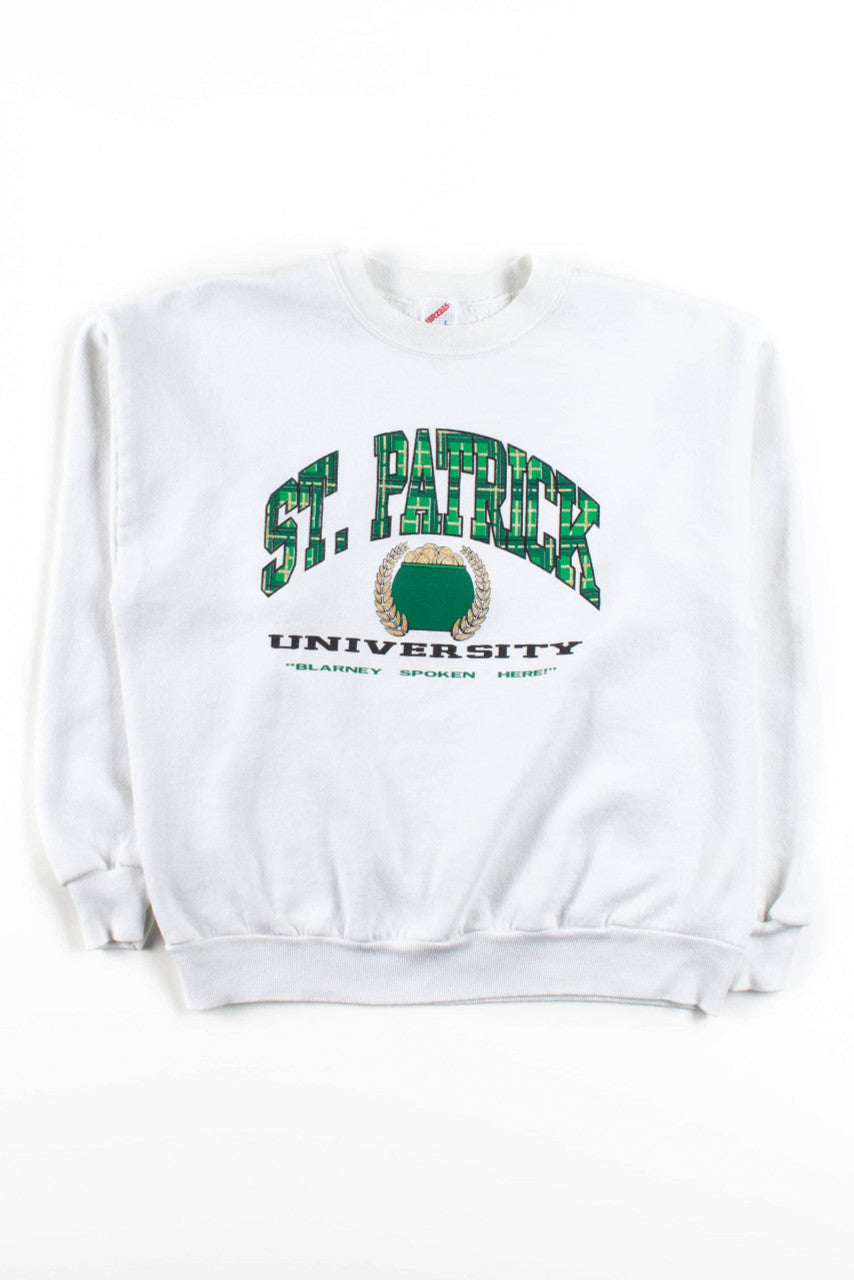 Vintage St. Patrick University Sweatshirt