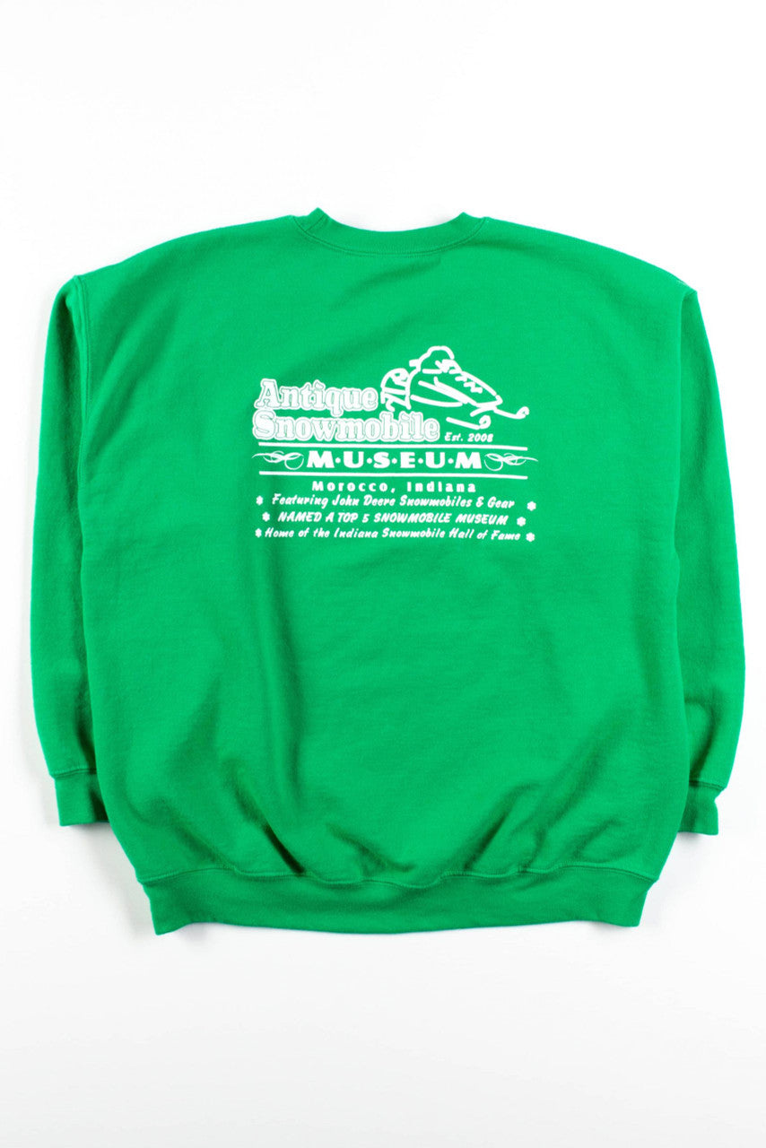 Antique Snowmobile Museum Sweatshirt