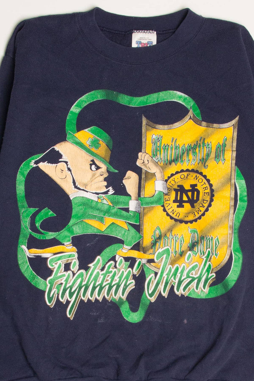 Vintage Notre Dame Fighting Irish Sweatshirt 1