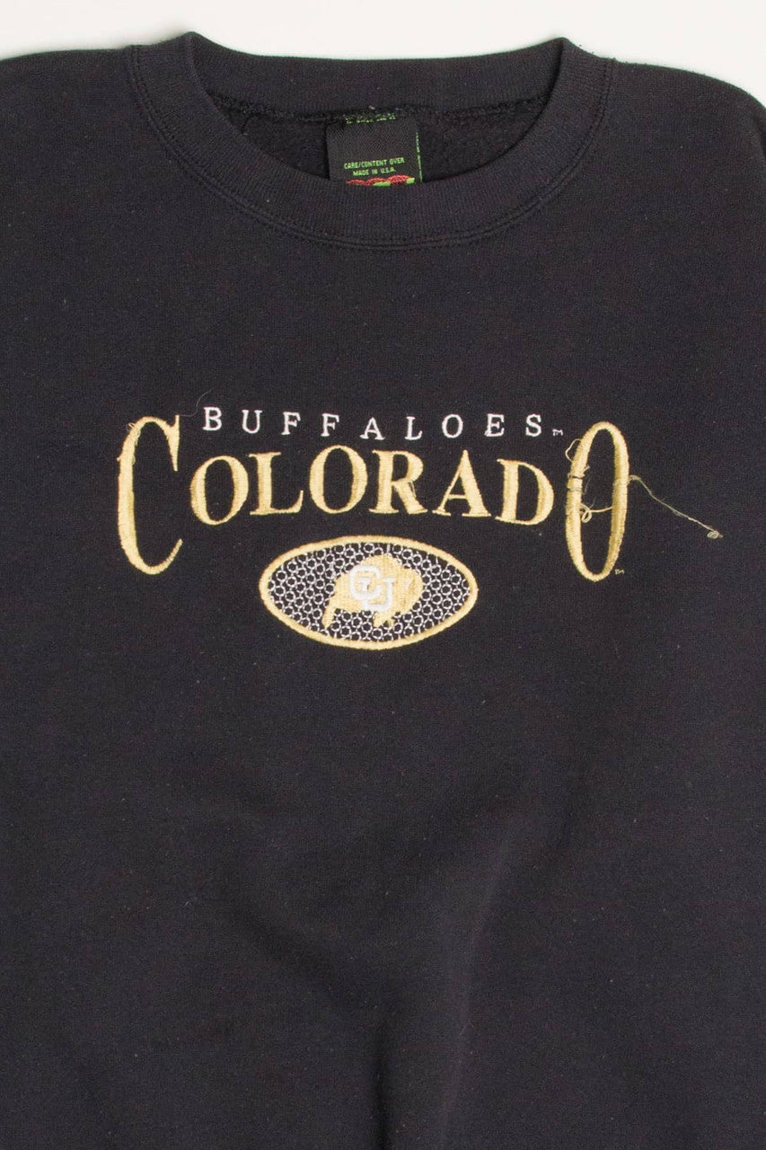 Embroidered Colorado Buffaloes Sweatshirt