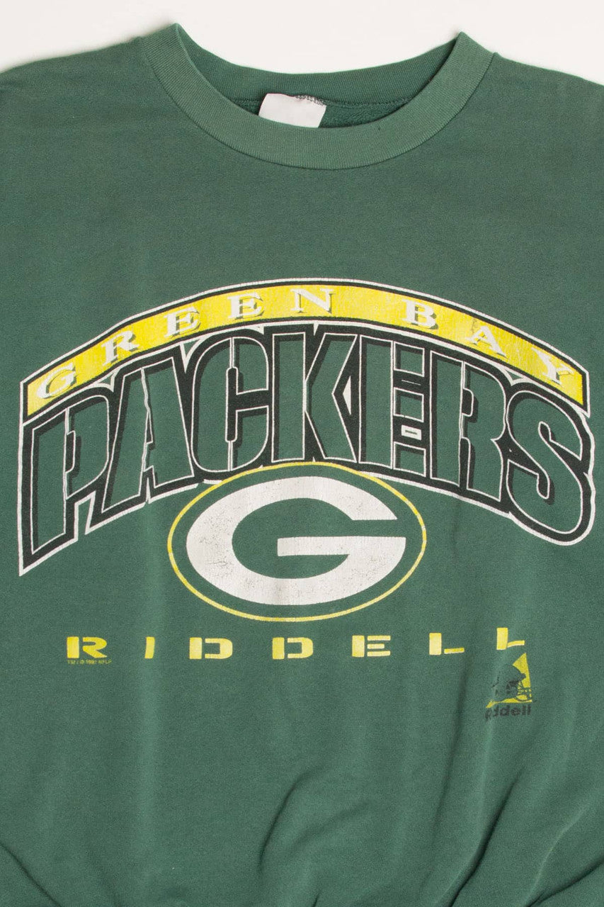 Vintage Riddell Green Bay Packers Sweatshirt (1997)