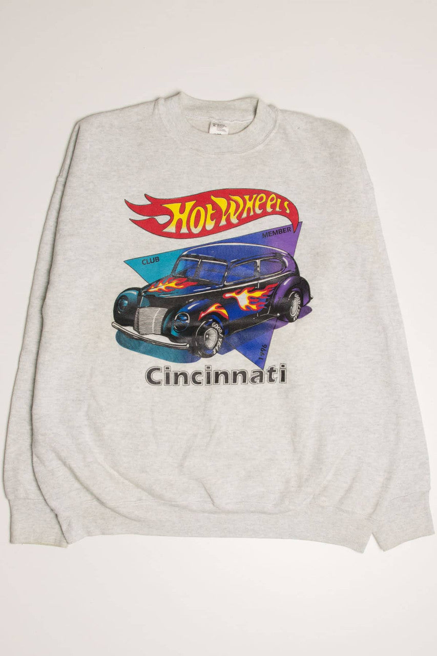 Cincinnati Hot Wheels Club Sweatshirt (1996)